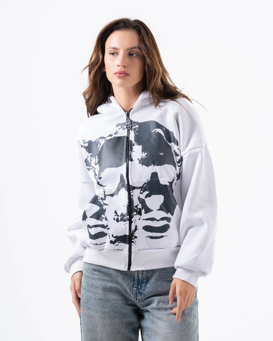 Skull Jacket (White)