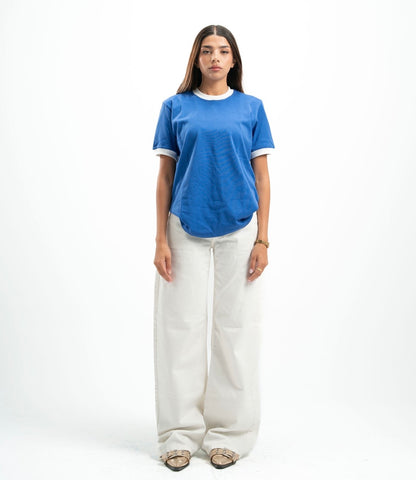 Blue Ringer Tee