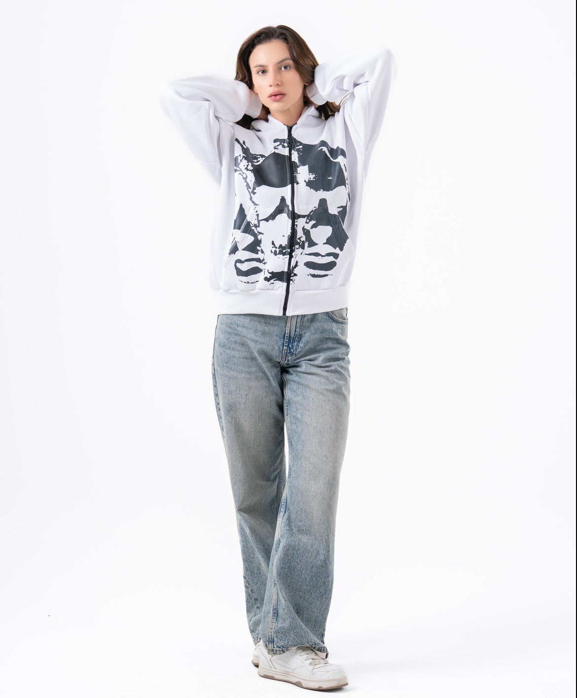 Skull Jacket (White)