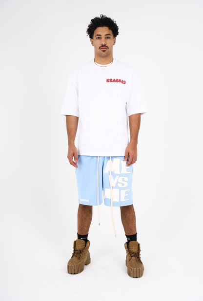 Baby Blue MEvsME  SHORTS