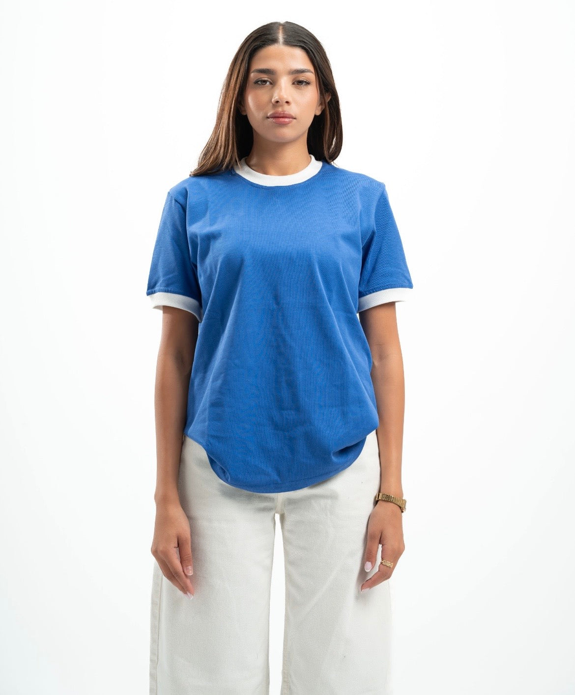 Blue Ringer Tee