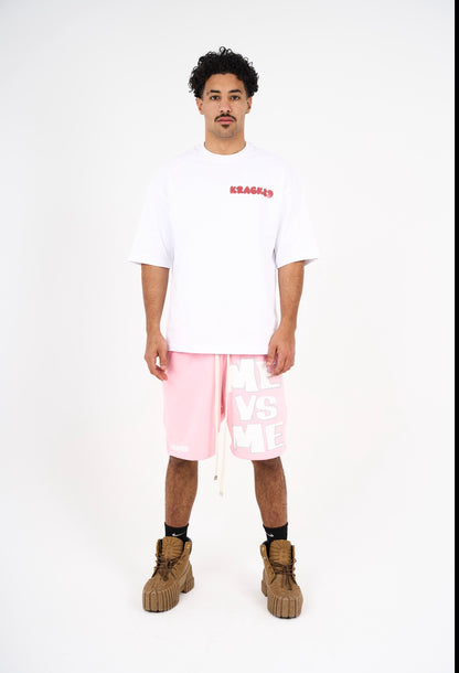 Pink MEvsME SHORTS